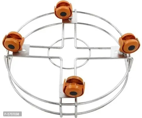 Stainless Steel Gas Cylinder Trolley With Wheels
