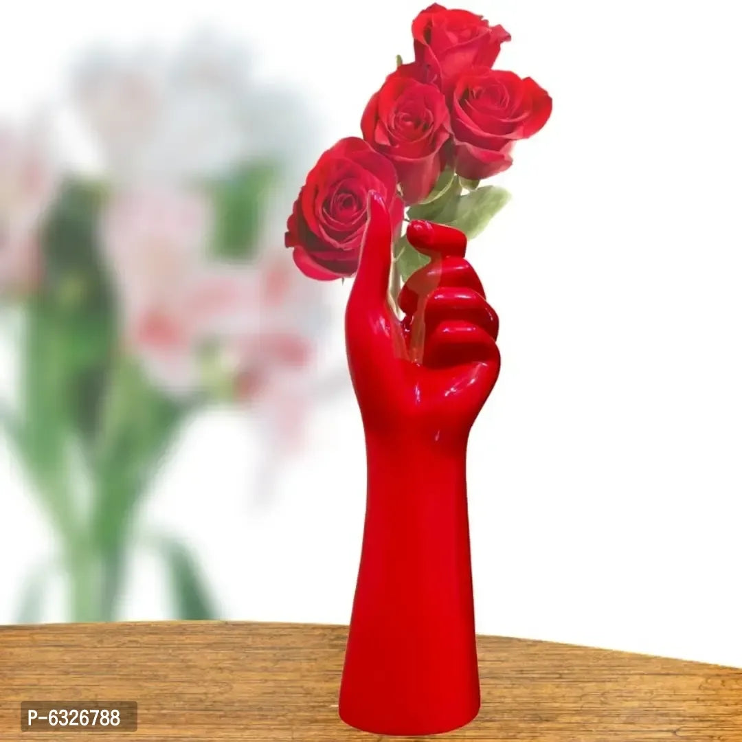 Flower VASE for Home Decor Living Room BEDROOMM Office Kitchen | Flower VASE for Table | Flower VASE for Living Room | Flower VASE Long for Corner