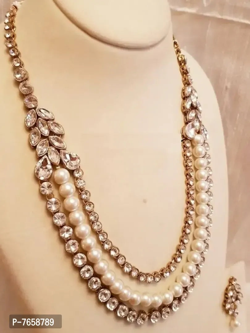 Shimmering Alloy Jewellery Sets for Women