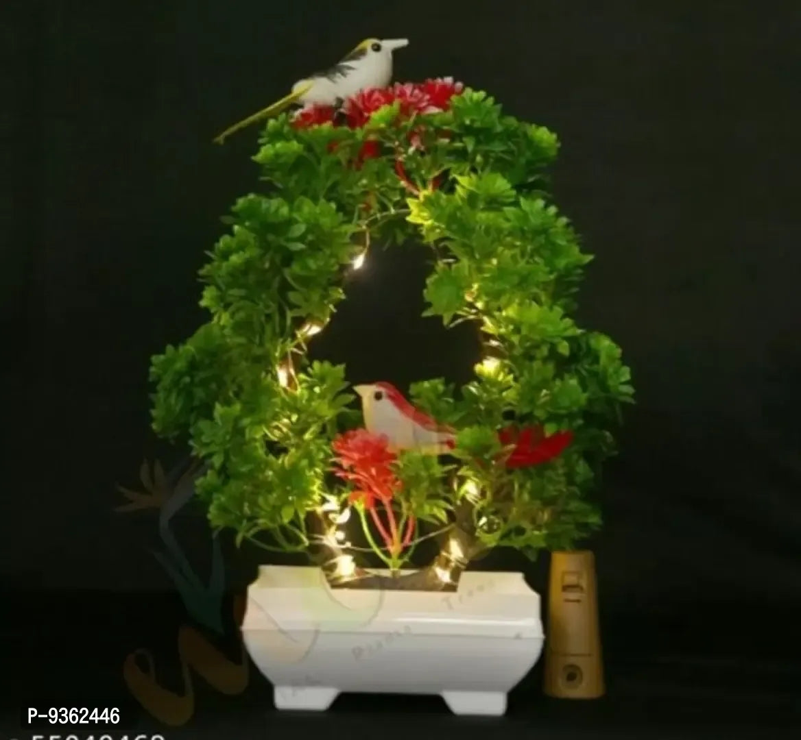 Artificial Plant With Light Sparrow Size 12 Inch Pack Of 1