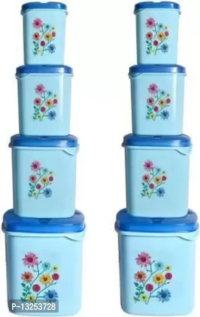 Plastic Grocery Container set of 8