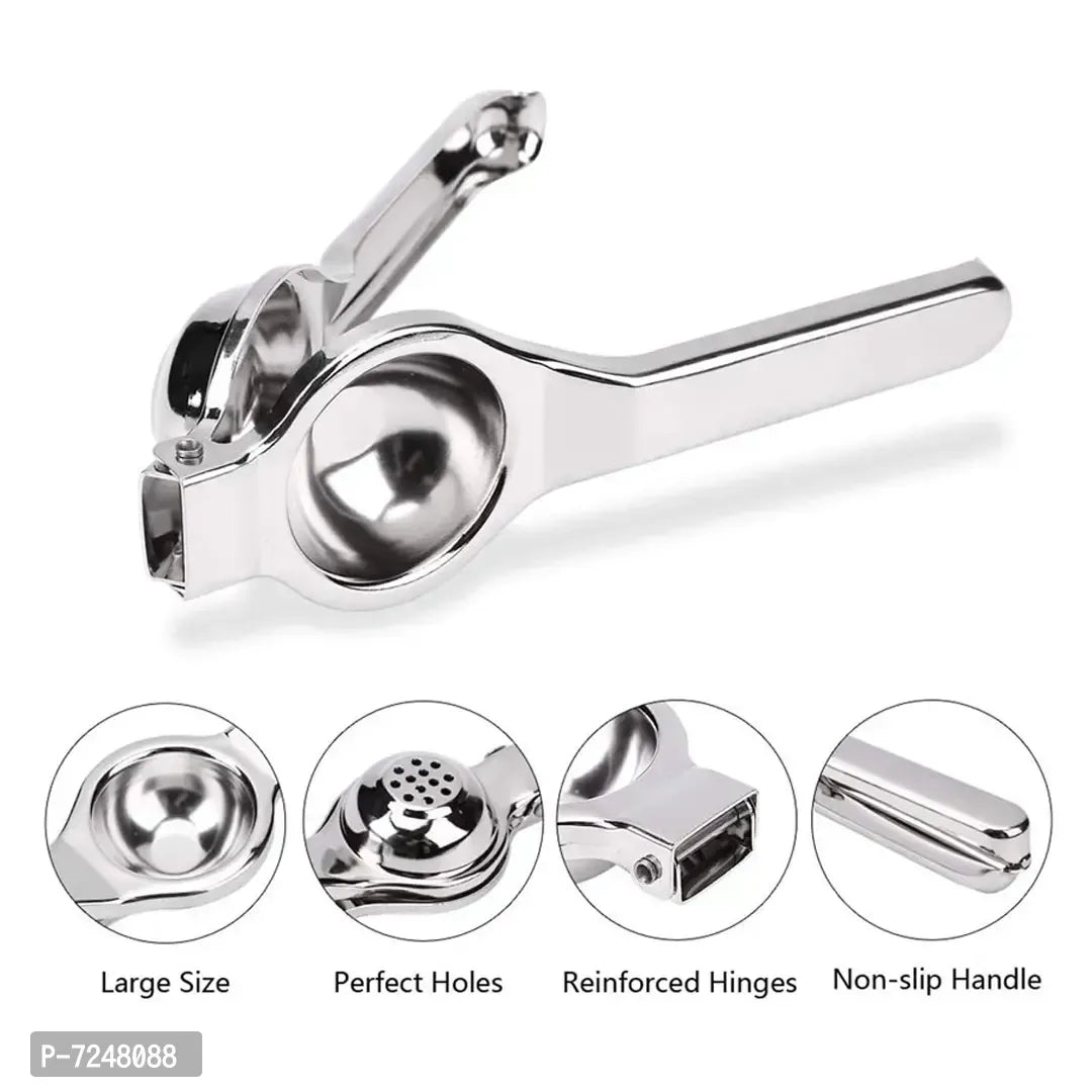 Stainless Steel Lemon Squeezer Grater Pizza Cutter Potato Masher for Kitchen Tool Set