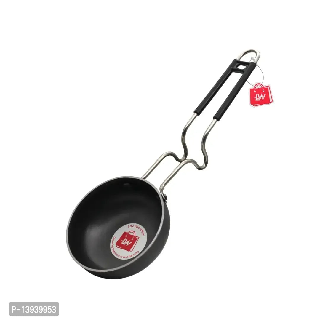 Premium Iron Tadka Pan/Fry Pan – Stainless Steel Handle for Essential Kitchen Cooking