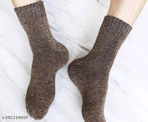 Woolen Casual Modern Socks for Men and Women